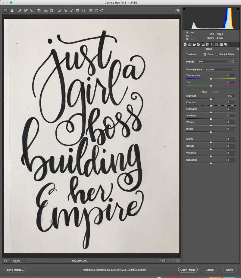 How to Digitize Hand Lettering