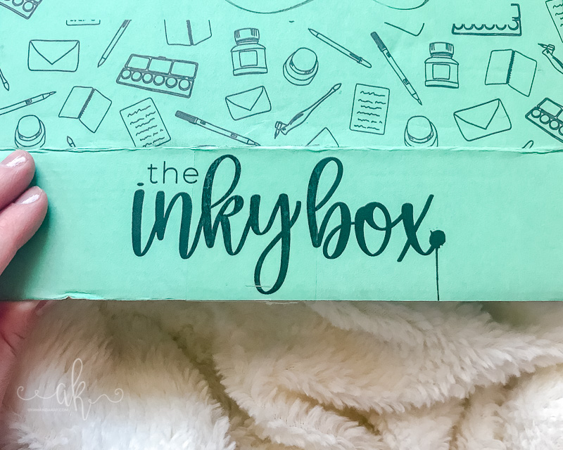 An honest The Inky Box Review--a monthly subscription box for the lettering obsessed!