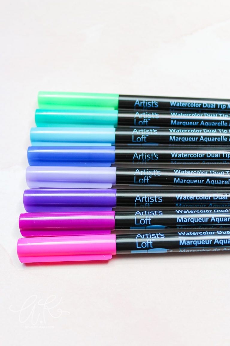 Artist’s Loft Watercolor Markers Video Review