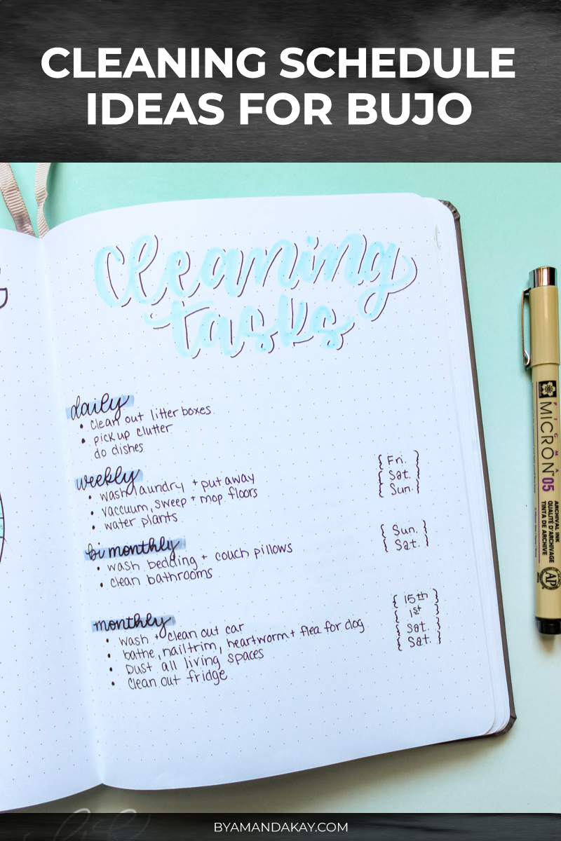 cleaning tracker ideas cover