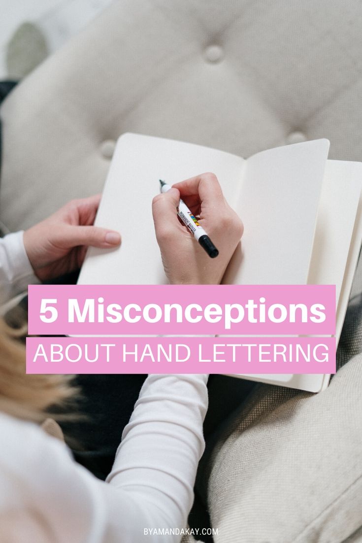 5 Misconceptions about Hand Lettering