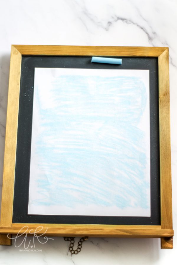 Chalk Lettering | Easy Art Transfer Method | By Amanda Kay